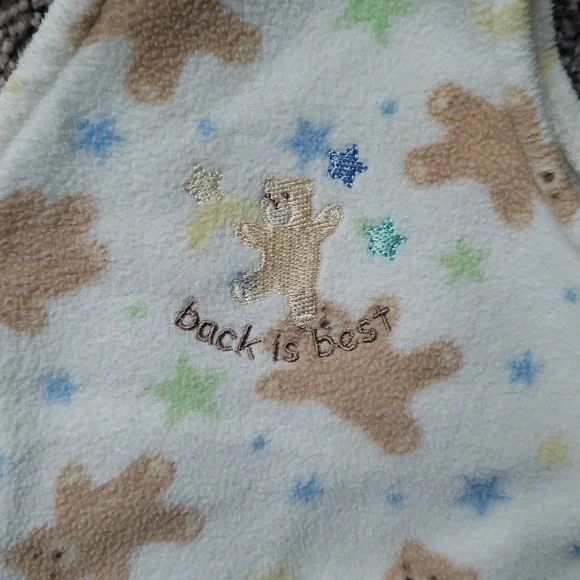 VGUC Halo Teddy Bear Micro-fleece Sleep Sack Wearable Blanket Size Large TOG 1.0 - Picture 4 of 4